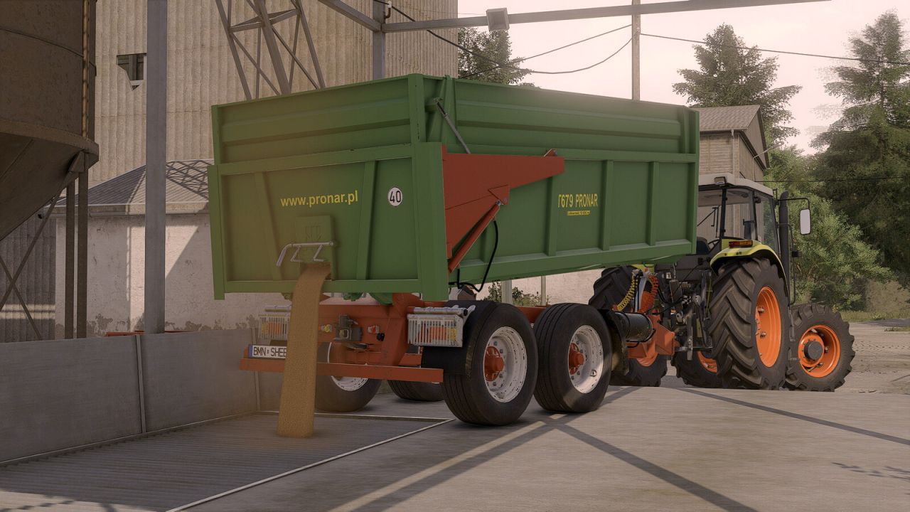 Причіп Pronar T679 для Farming Simulator 25