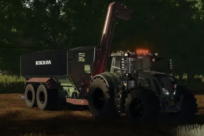 Причіп-перевантажувач Bergmann GTW 330 для Farming Simulator 25 — 4