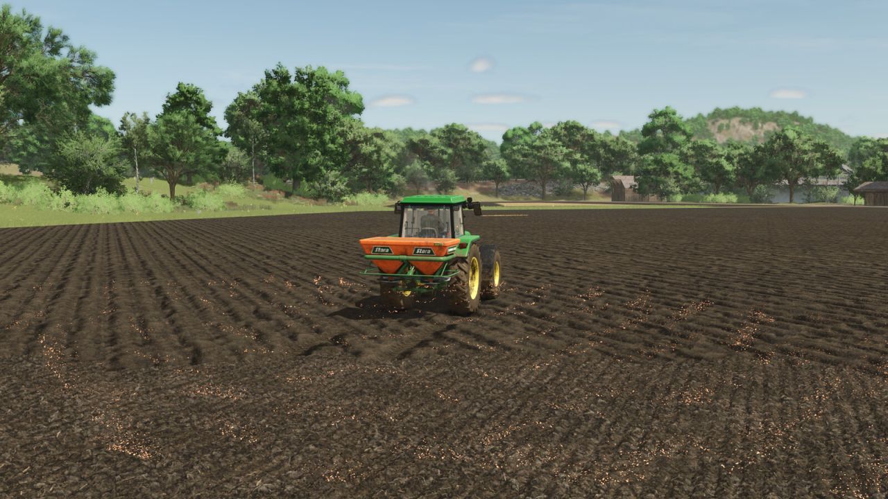 Розкидач добрив Stara Tornado 1300 для Farming Simulator 25