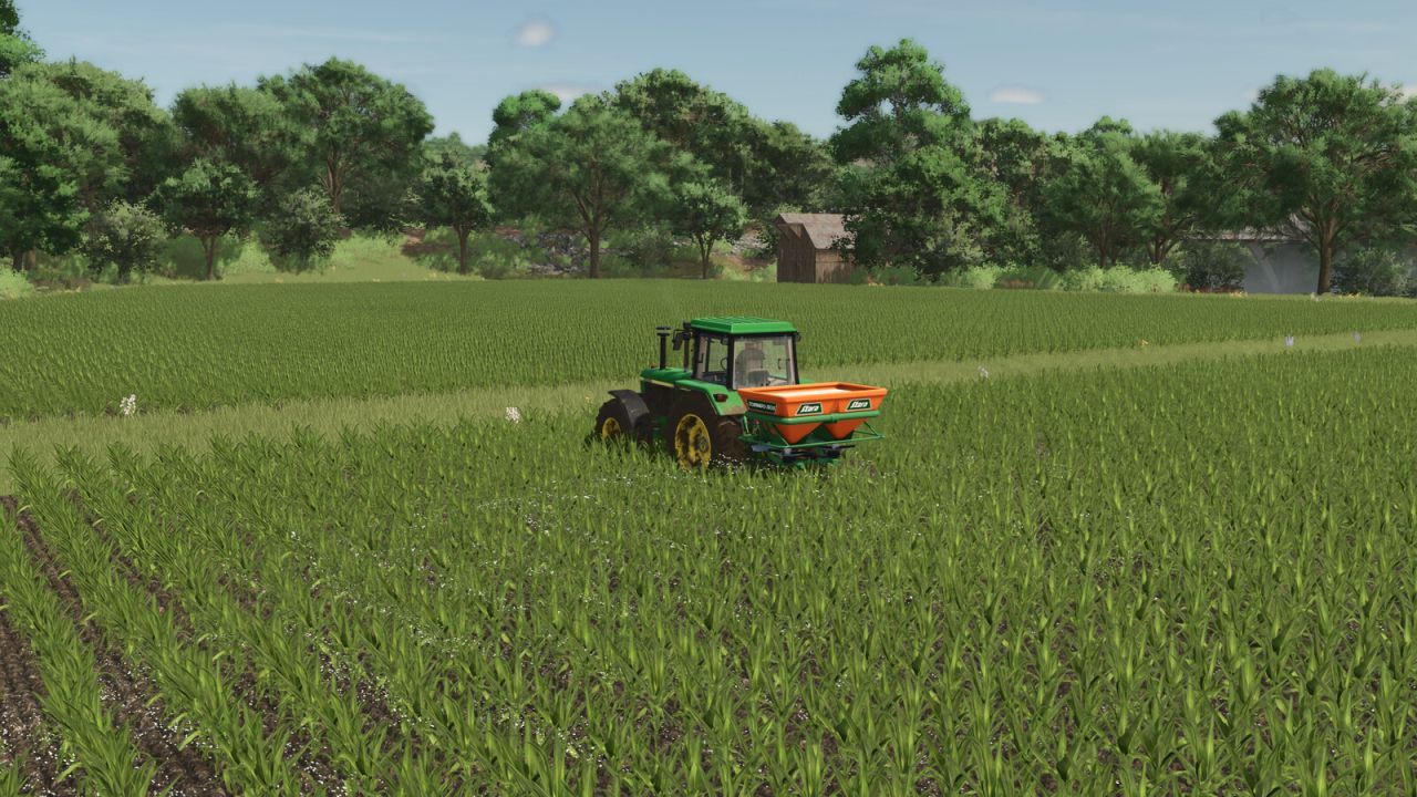Розкидач добрив Stara Tornado 1300 для Farming Simulator 25
