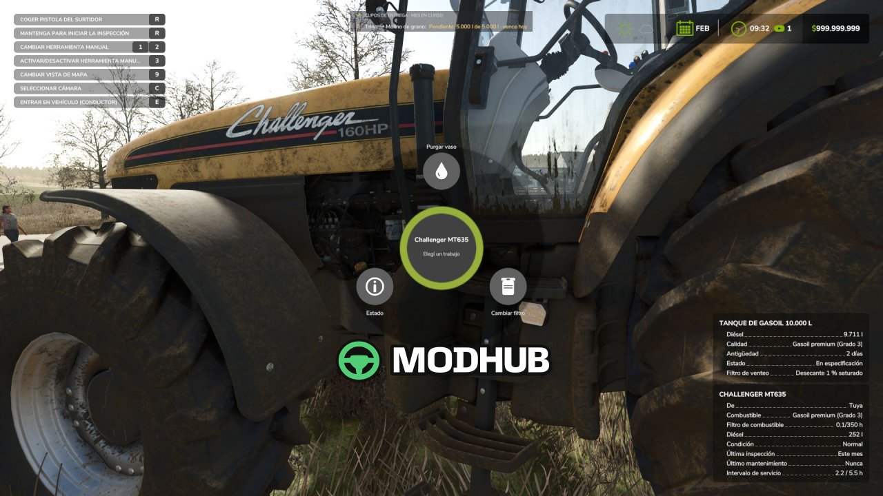 Система дизельного палива V1.0 для FS25