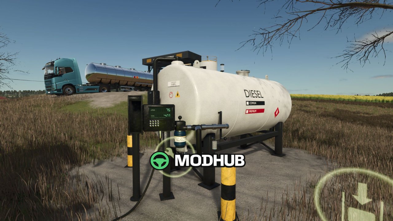 Система дизельного палива V1.0 для FS25