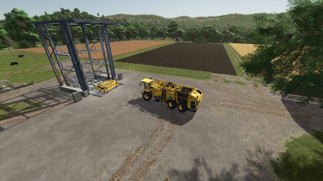 Склад для жниварки ROPA для Farming Simulator 25