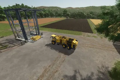 Склад для жниварки ROPA для Farming Simulator 25 — 2