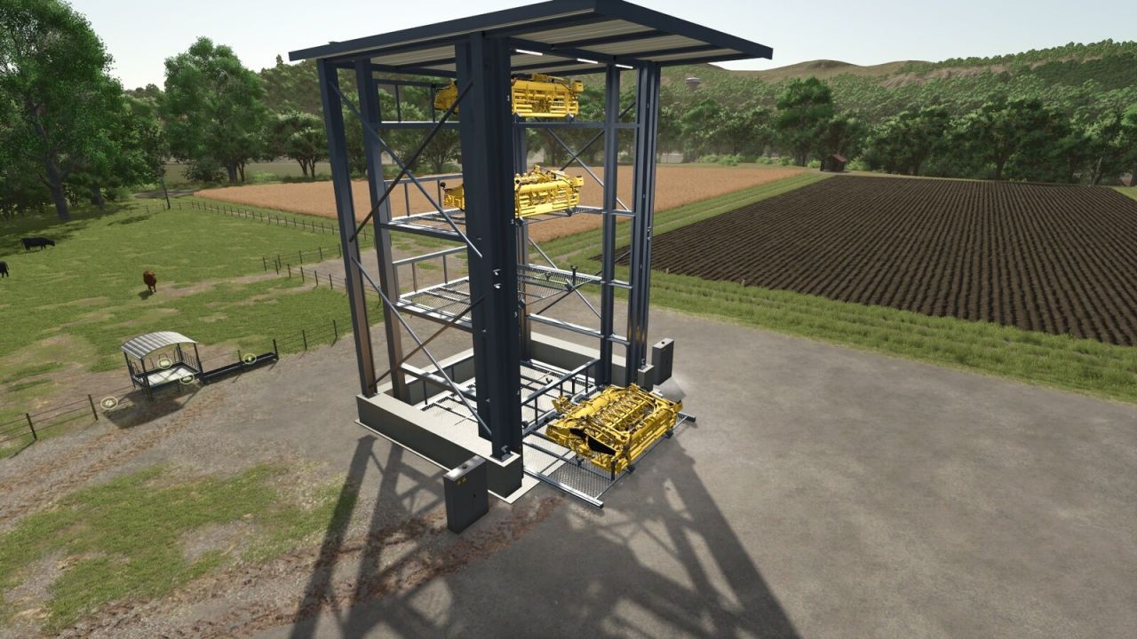 Склад для жниварки ROPA для Farming Simulator 25