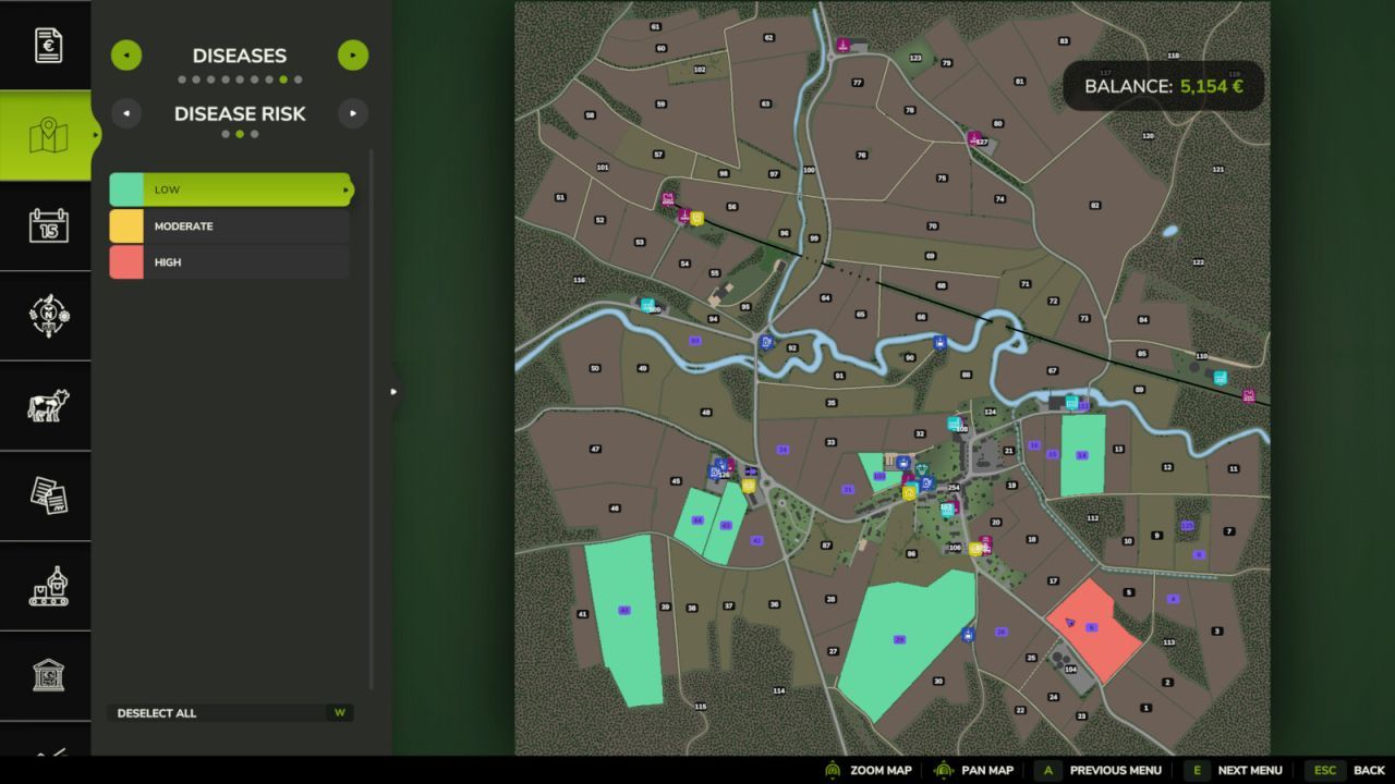 Реалістична сівозміна для Farming Simulator 25