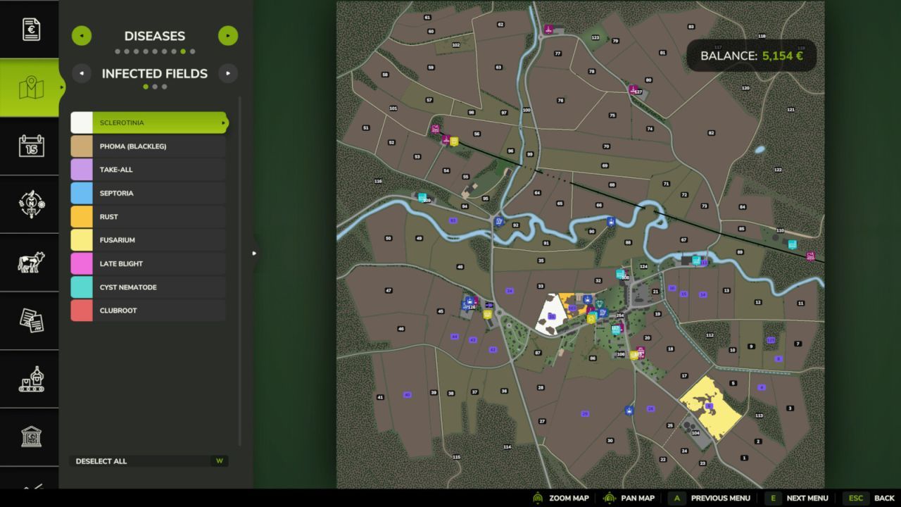 Реалістична сівозміна для Farming Simulator 25