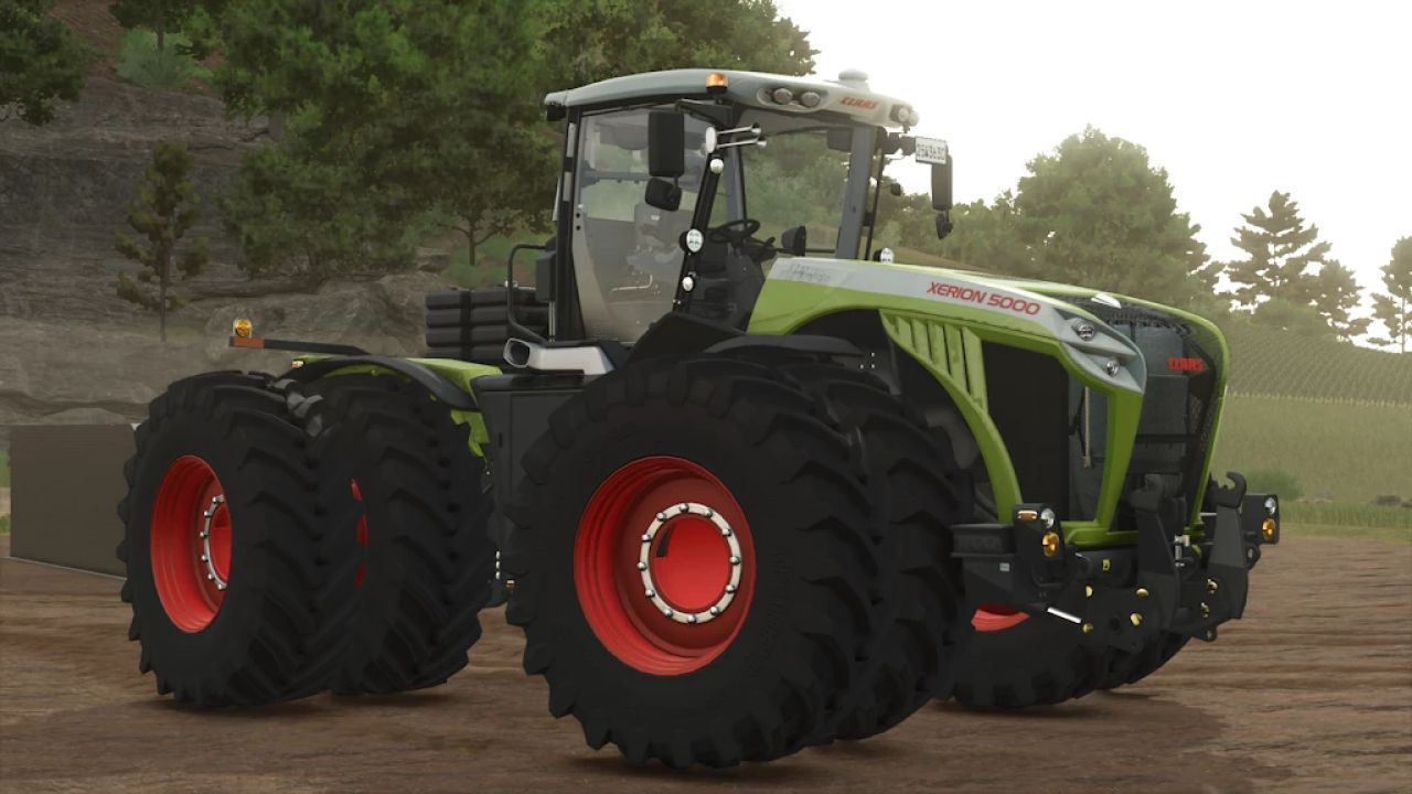 Трактор CLAAS XERION 4500-5000 Rust Edition для Farming Simulator 25