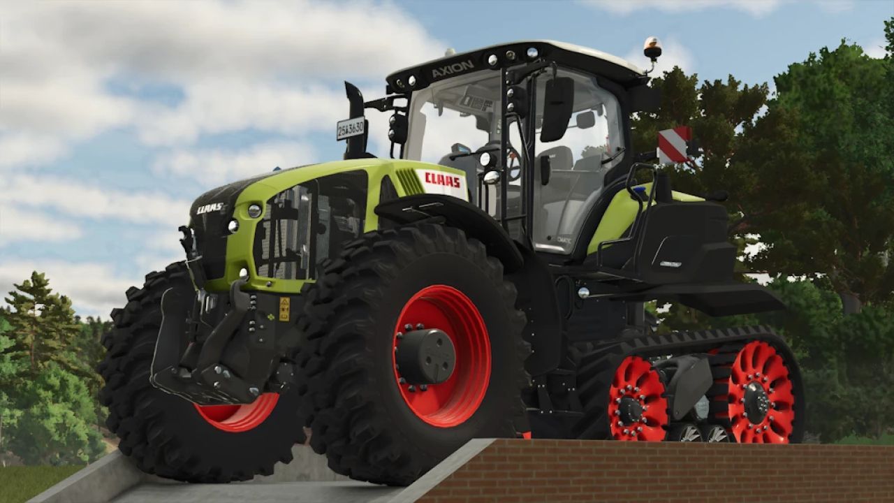 Трактор CLAAS XERION 4500-5000 Rust Edition для Farming Simulator 25