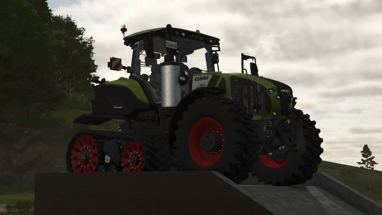 Трактор CLAAS XERION 4500-5000 Rust Edition для Farming Simulator 25