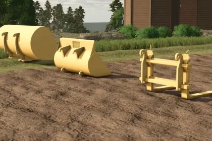 Пакет інструментів для навантажувачів Volvo для Farming Simulator 25 — 2