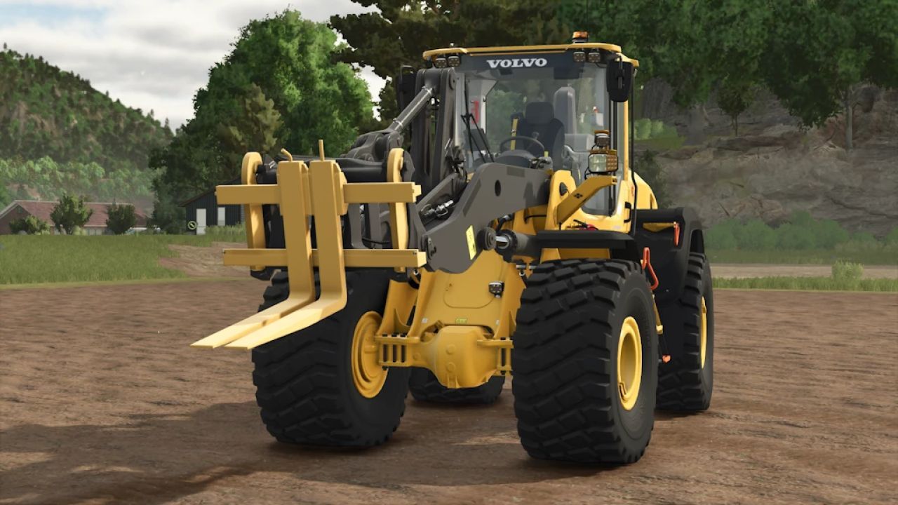 Пакет інструментів для навантажувачів Volvo для Farming Simulator 25