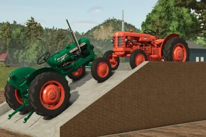 Трактор Volvo T425 Rust Edition для Farming Simulator 25