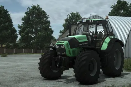 Powerful Tractor Deutz-Fahr TTV 7 Series IC for Farming Simulator 25 — Interactive and Customizable — 1