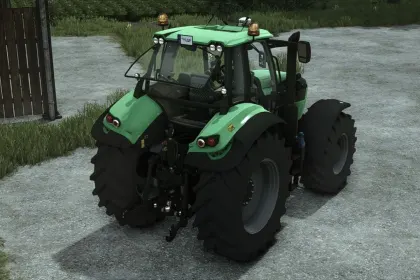Powerful Tractor Deutz-Fahr TTV 7 Series IC for Farming Simulator 25 — Interactive and Customizable — 2