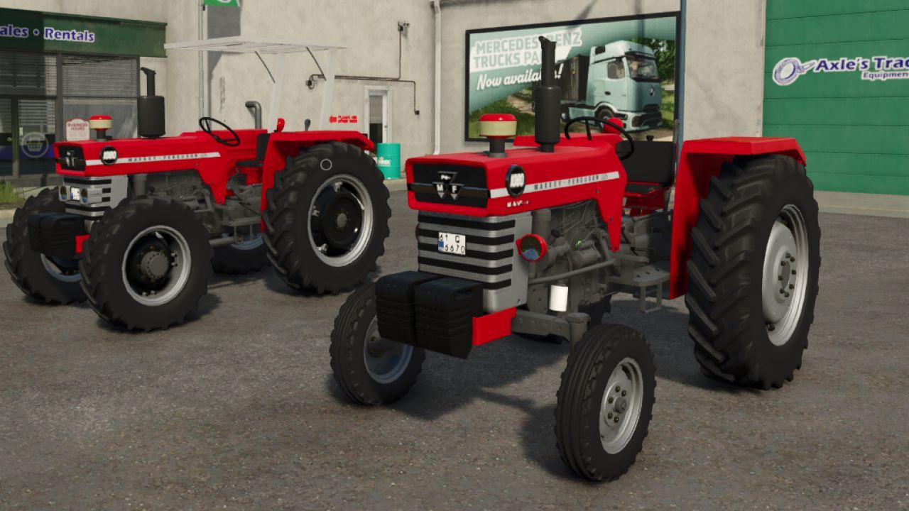 Трактор Massey Ferguson 1080 Series для Farming Simulator 25