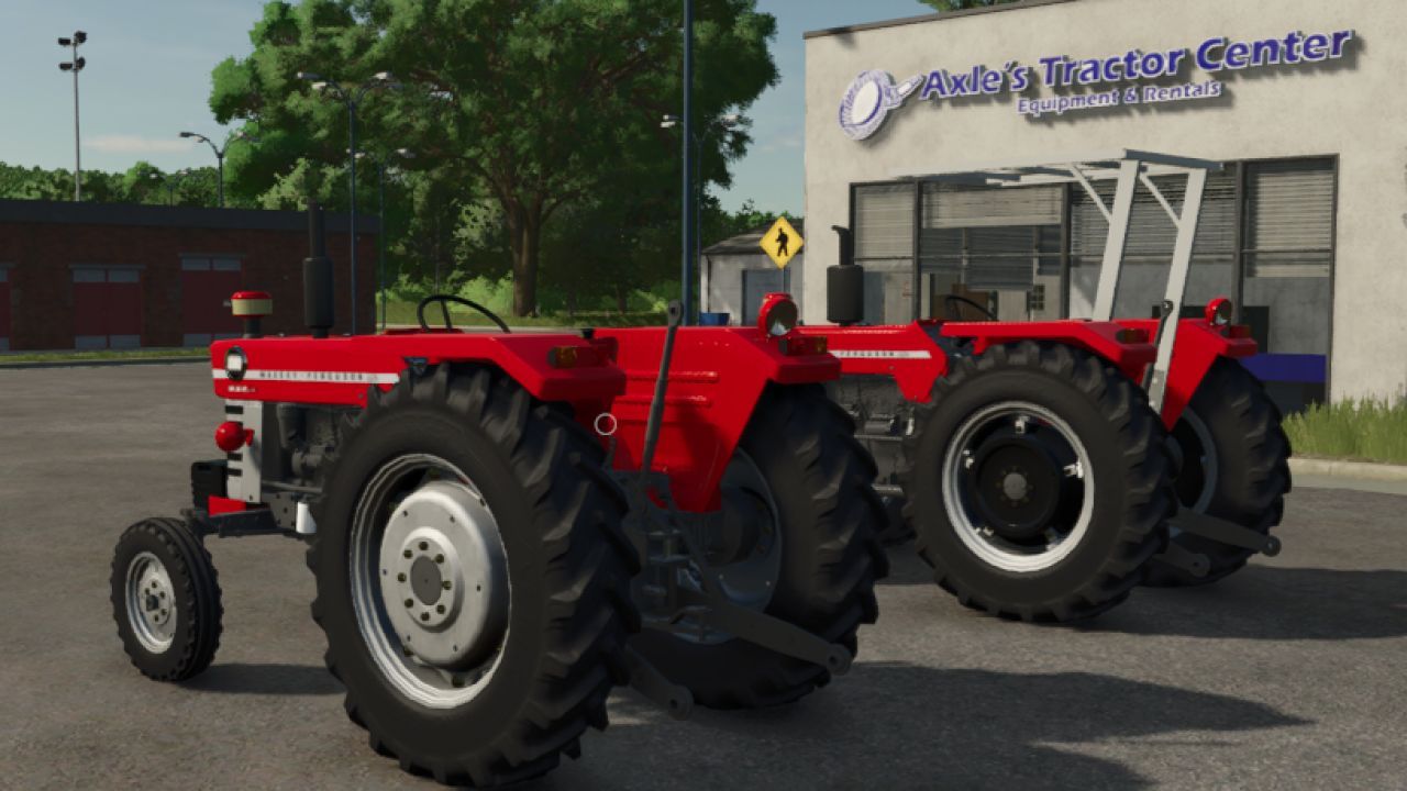 Трактор Massey Ferguson 1080 Series для Farming Simulator 25