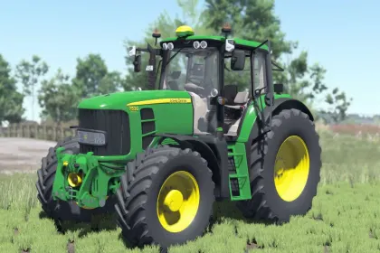 Трактор John Deere 7030 Premium для Farming Simulator 25