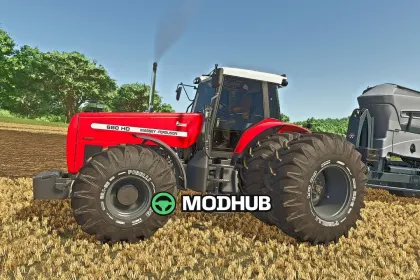 Трактор Massey Ferguson 680 HD Advanced V2.1 для FS25 — 3