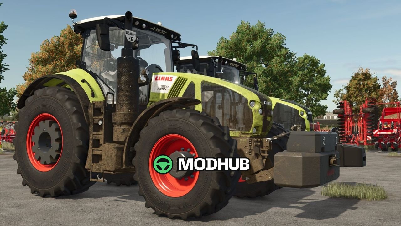 Трактор CLAAS AXION 920-960 для FS25