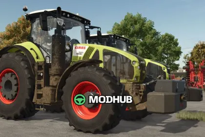 Трактор CLAAS AXION 920-960 для FS25 — 3