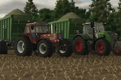 Причіп для силосу Hawe SLW Series для Farming Simulator 25 — 2