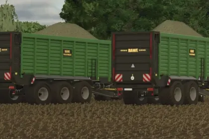 Причіп для силосу Hawe SLW Series для Farming Simulator 25 — 3