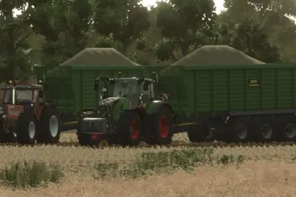 Причіп для силосу Hawe SLW Series для Farming Simulator 25 — 4