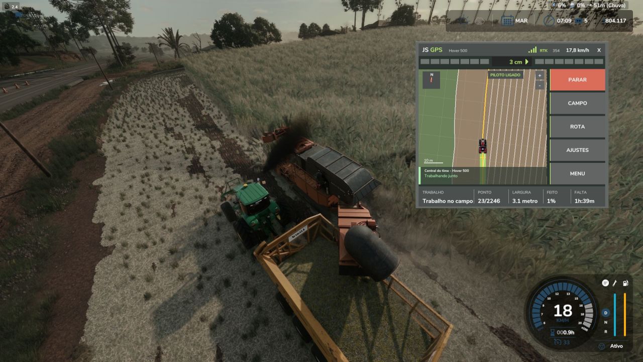 Скрипт JS GPS для Farming Simulator 25