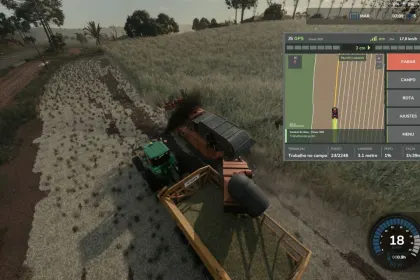 Скрипт JS GPS для Farming Simulator 25 — 2