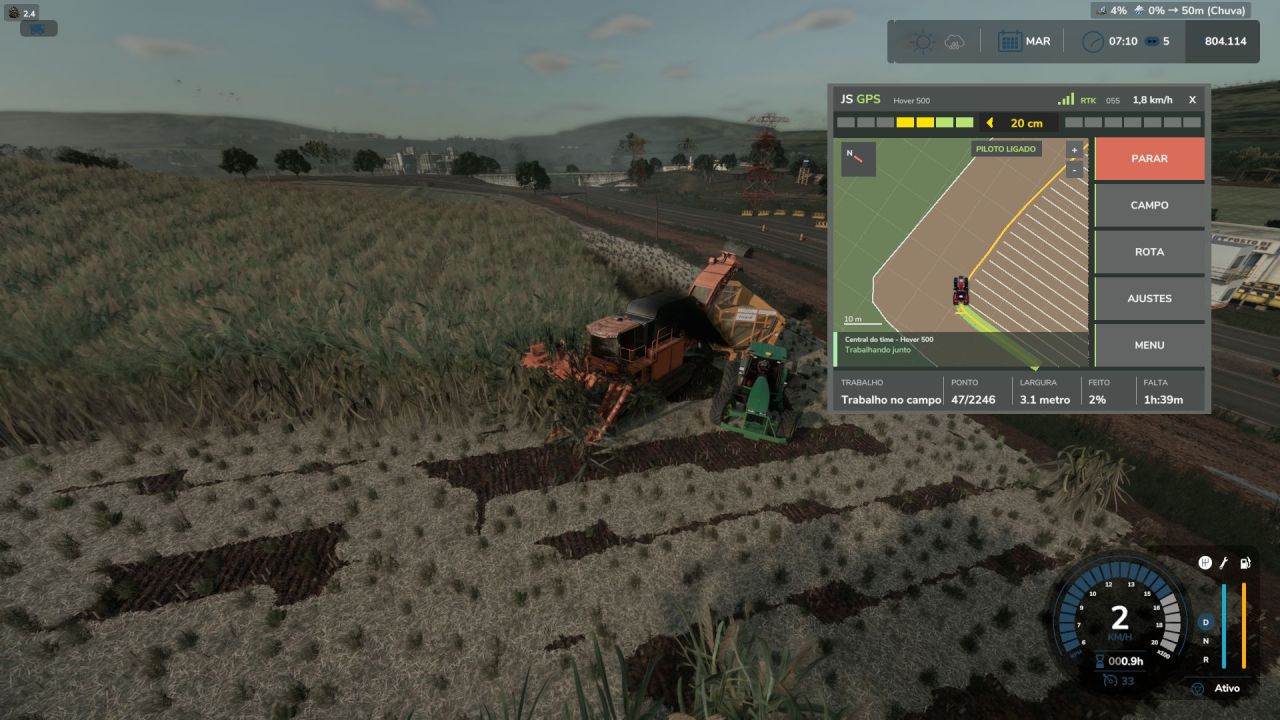 Скрипт JS GPS для Farming Simulator 25