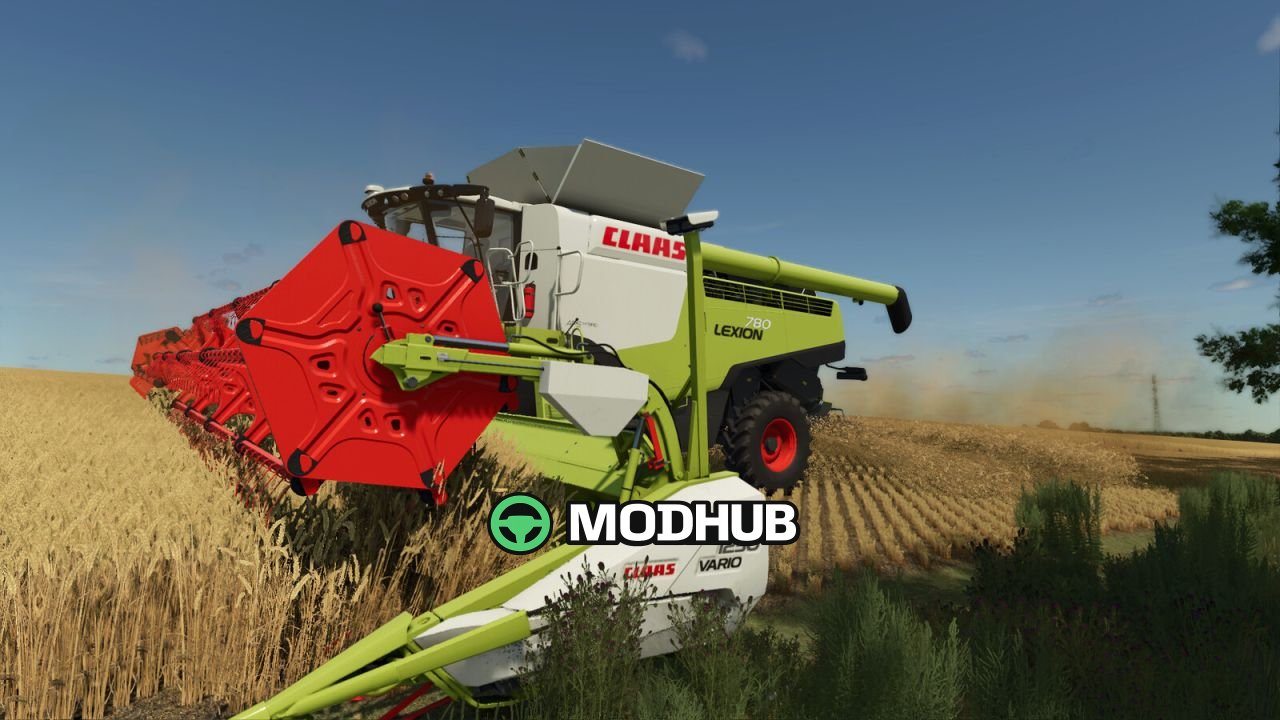 Комбайн CLAAS Lexion 600-700 Series Gen2 V1.0 для FS25