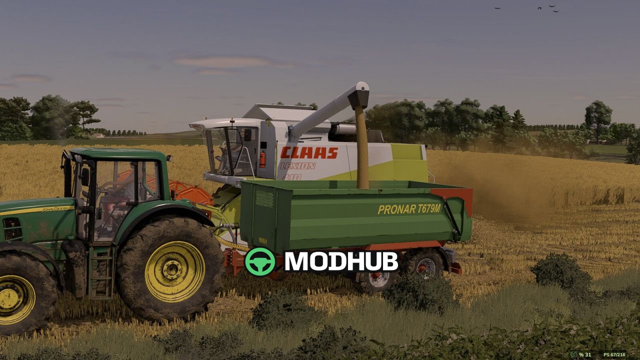 Причіп Pronar T679 для FS25