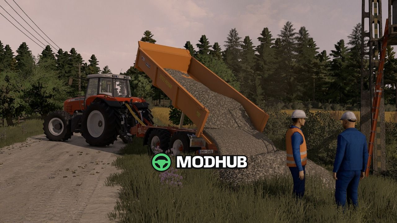 Причіп Pronar T679 для FS25