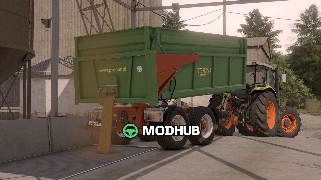 Причіп Pronar T679 для FS25