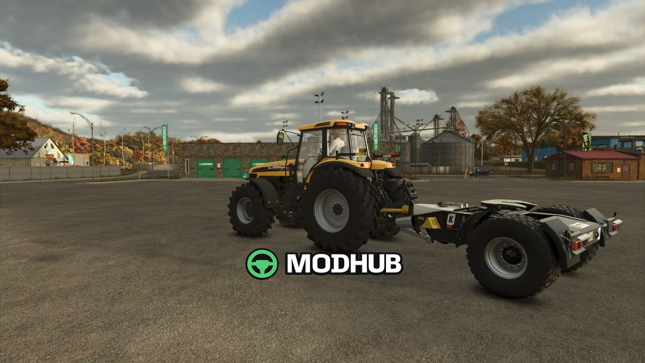 Причіп Kroeger EAD 14 для FS25