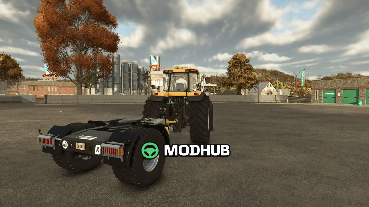 Причіп Kroeger EAD 14 для FS25