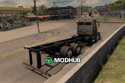 Вантажівка Mercedes-Benz 1620 6×2 1.61 для ETS2 — 4