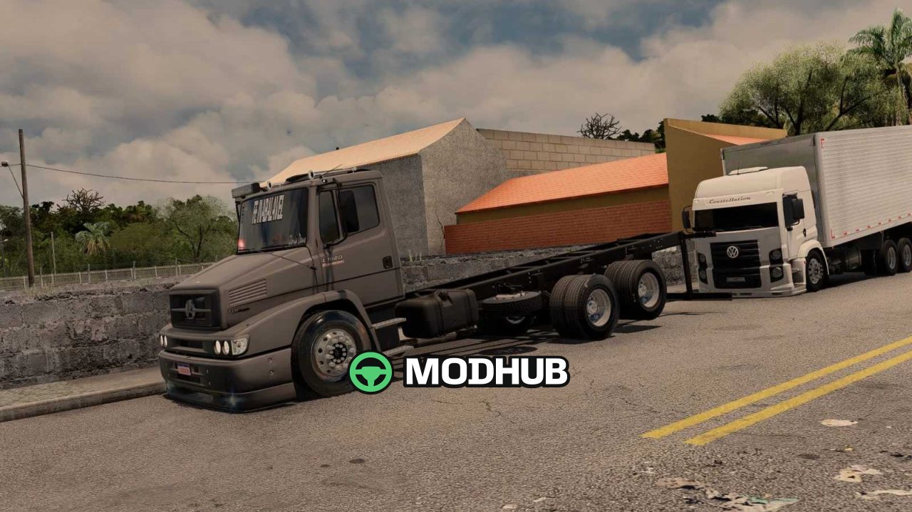 Вантажівка Mercedes-Benz 1620 6×2 1.61 для ETS2