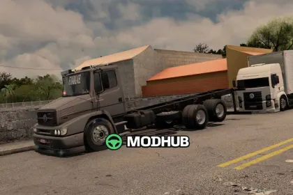 Вантажівка Mercedes-Benz 1620 6×2 1.61 для ETS2 — 5