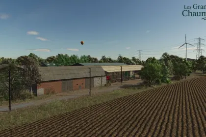 Atmosphärische Französische Karte Les Grandes Chaumes für Farming Simulator 25 — Große Felder und Freies Bauen — 3