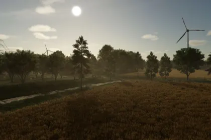 Atmosphärische Französische Karte Les Grandes Chaumes für Farming Simulator 25 — Große Felder und Freies Bauen — 5