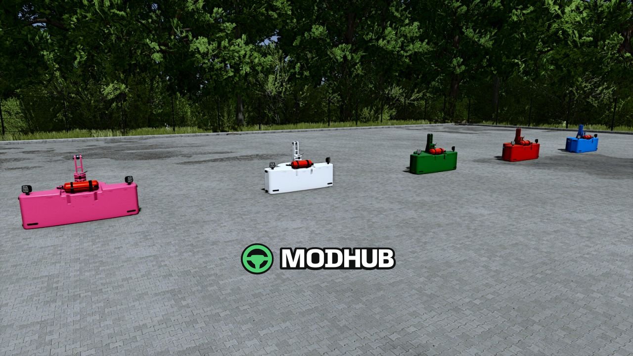 Вага 2500 кг для FS25