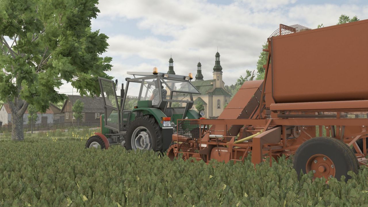 Efficient Neptun Z413 Spreader for Farming Simulator 25 — Precise Fertilizer Application