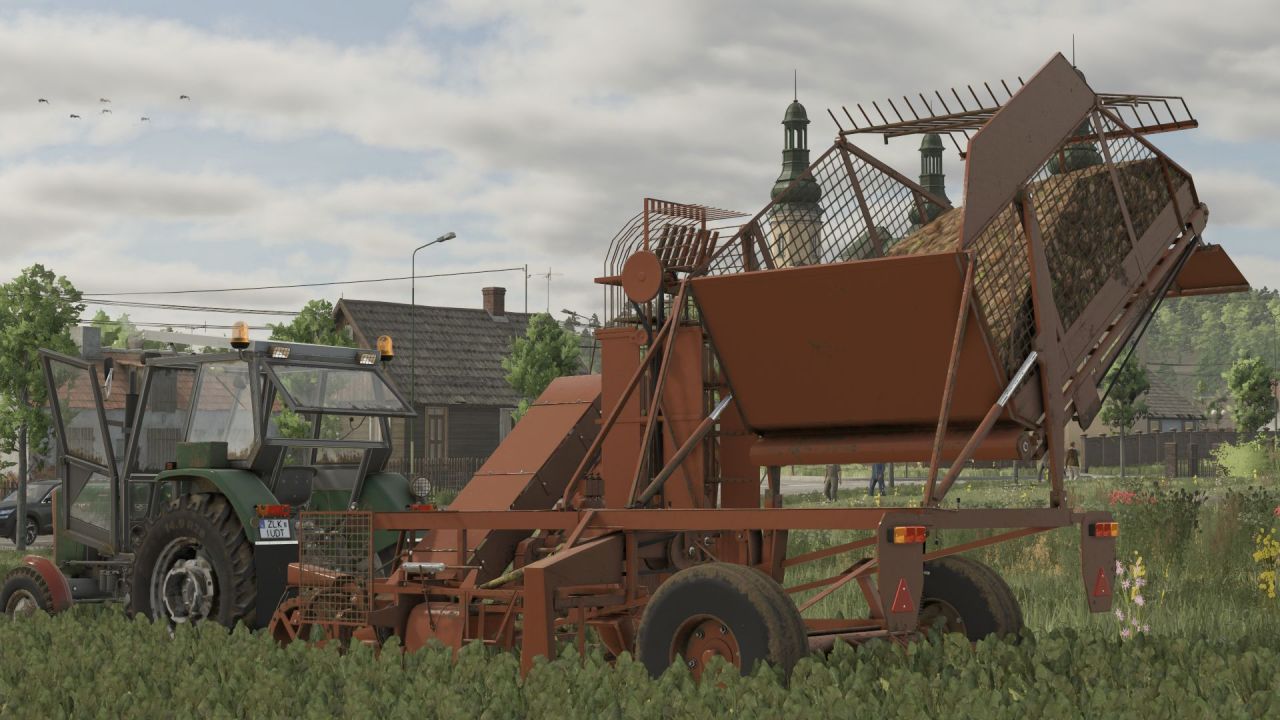 Efficient Neptun Z413 Spreader for Farming Simulator 25 — Precise Fertilizer Application