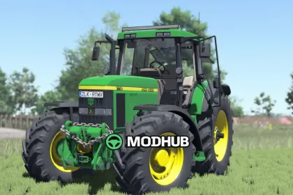 Трактор John Deere 7010 Series Edit V1.3 для FS25
