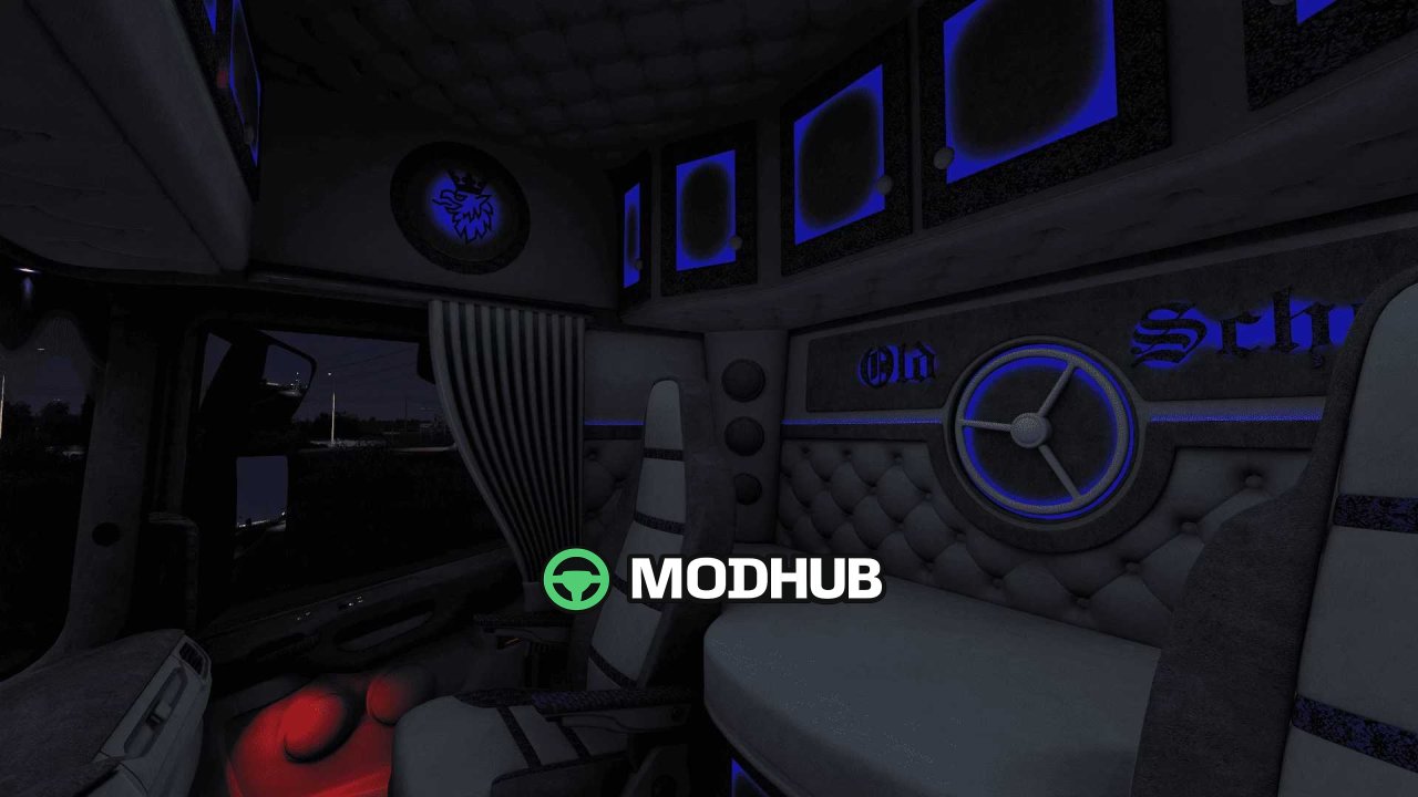 Інтер'єр Scania S/R Next Gen Old School для ETS2