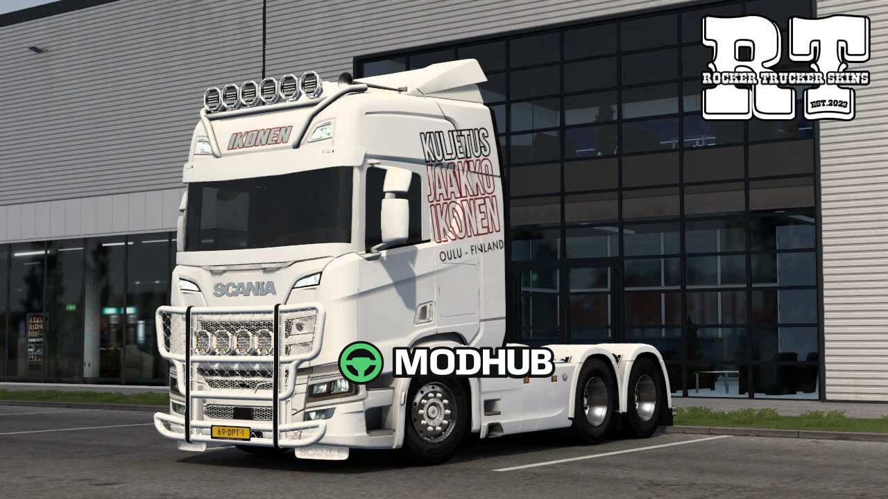 Скін-пак Kuljetus Jaakko Ikonen v1.0 для ETS2