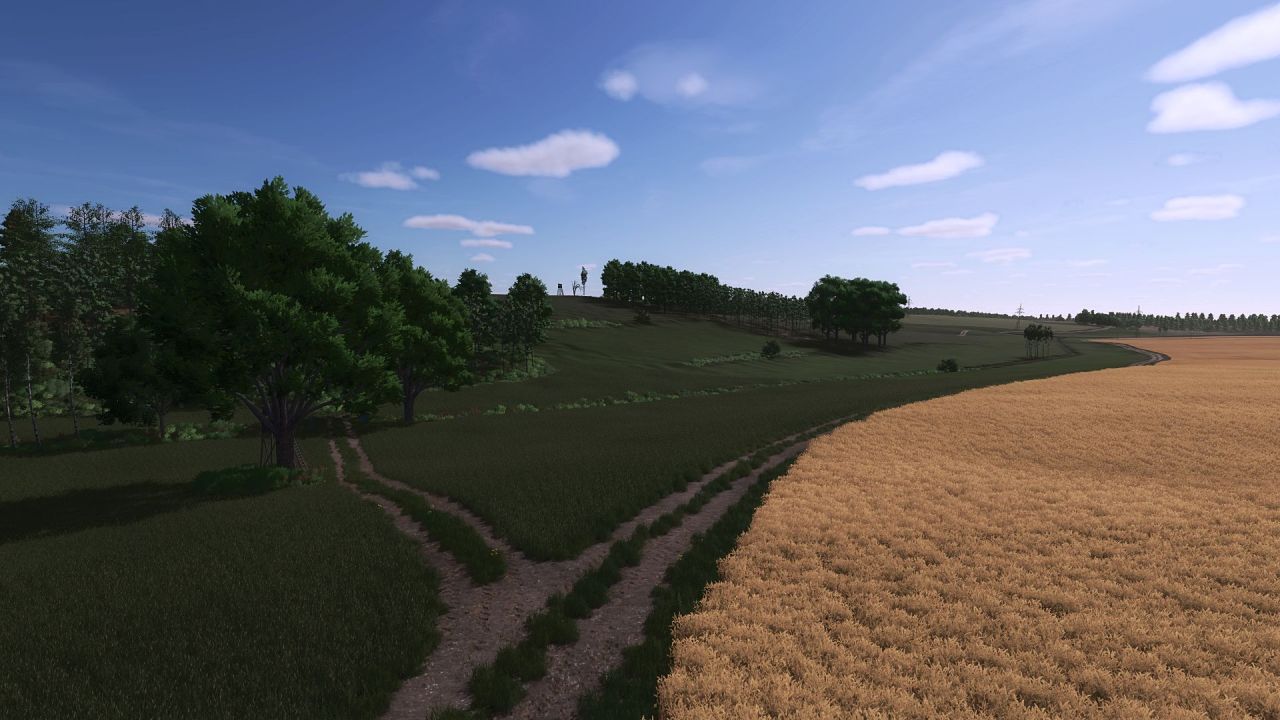 Realistic Map Čížkov (Vysočina) for Farming Simulator 25 — 94 Fields and Productions