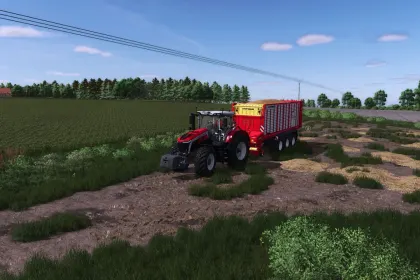 Реалістична Карта Čížkov (Vysočina) для Farming Simulator 25 — 94 Поля та Виробництва